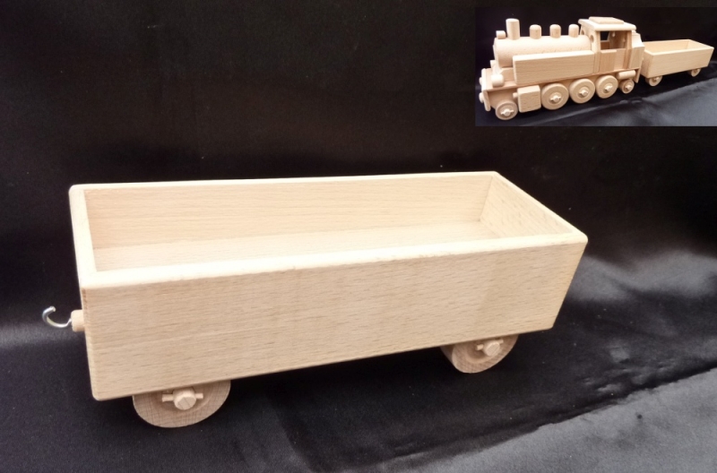 Beiwagen zur Lokomotive DR