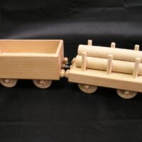 Holzeisenbahn Spielzeug für Kleinkinder