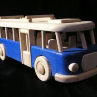 RTO-Bus Spielzeug für Kinder, Holzgeschenk