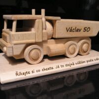 Lkw auf Sockel – Geschenke für Männer Jubiläum