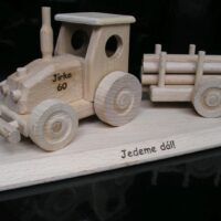 Holzgeschenke für Traktorfahrer, Holzspielzeug
