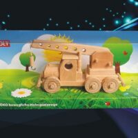 Holzkran Spielzeug für Kinder, Jungen