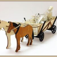 Pferdefans Geschenk – Kutschen Flaschen