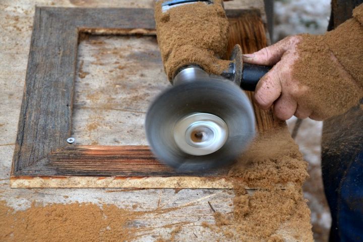 Retro-Holz-Fotorahmen, Rahmen, Bilderrahmen, Fotorahmen