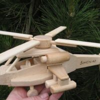 Hubschrauber Spielzeug Geschenk zum 40. Geburtstag oder zur Pensionierung