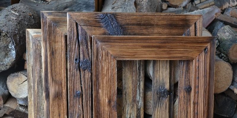 Holzfotorahmen für Fotos