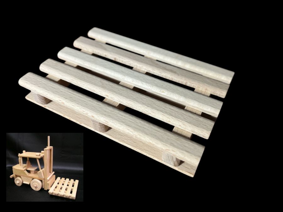 Holzpaletten für Gabelstapler Modell