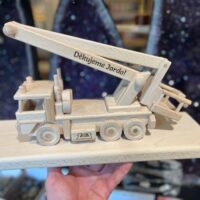 LKW-Arbeitsbühne Geschenk aus Holz