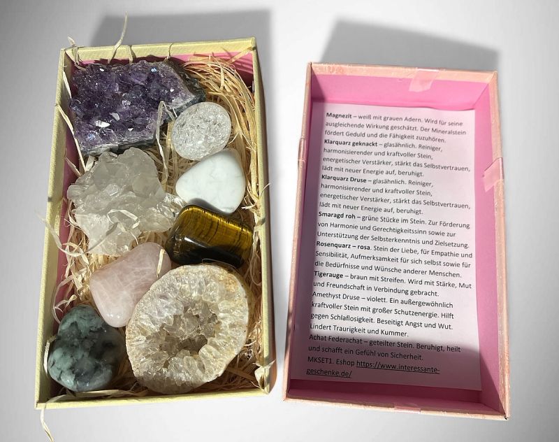 Kristall Set Kinder Geschenk