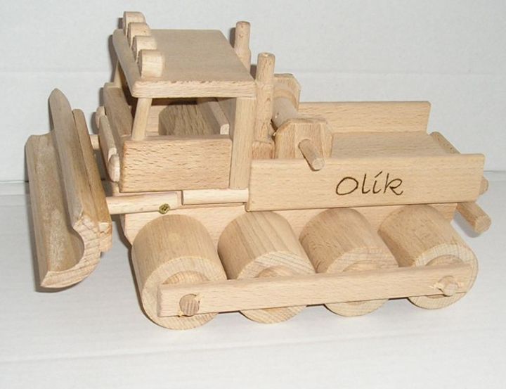 Niedliches Kinder-Holzauto Geschenk