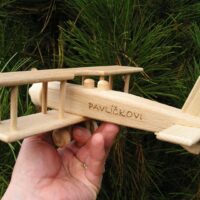 Holzflugzeug Geschenkmodell