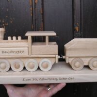 Dampflok Geschenk für Kinder