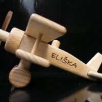 Kleines Flugzeug Holzspielzeug