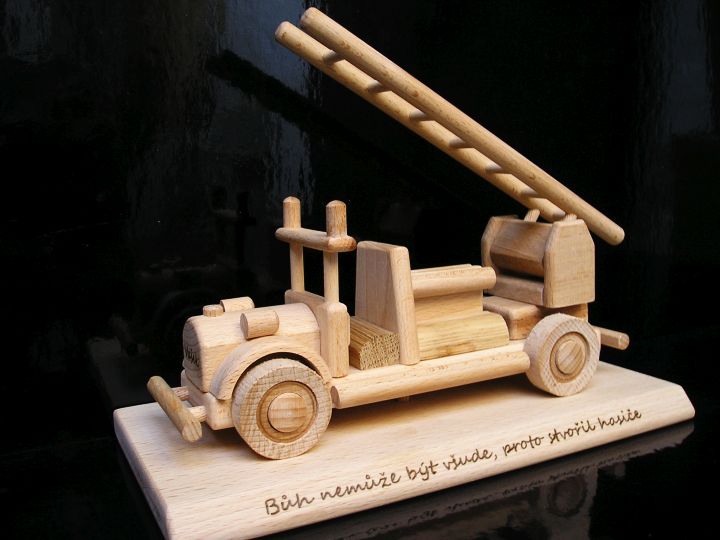 Feuerwehrfahrzeug Geschenk für Feuerwehrmann