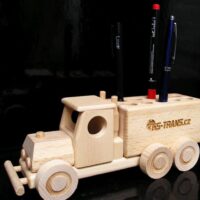 Auto Stifthalter und Schreibbedarf Holz Werbeartikel