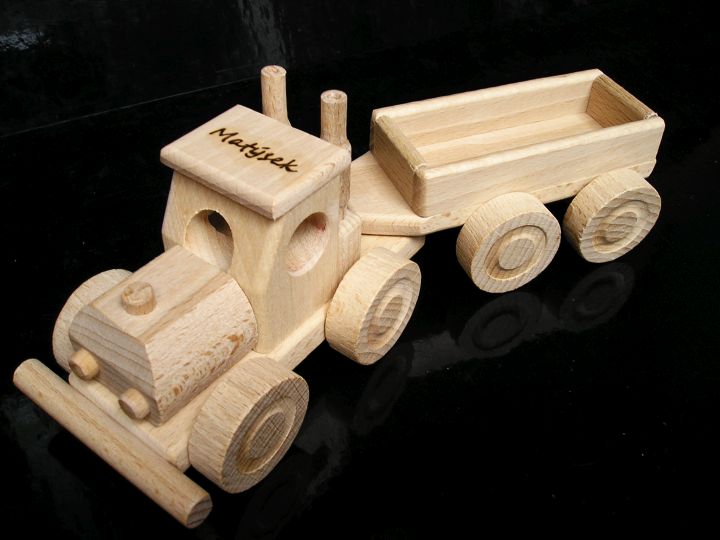 Holz-LKW Holzspielzeug