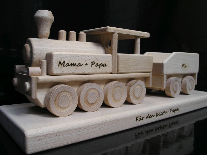 Dampflok Geschenk für Kinder