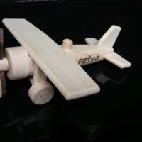 Holzflugzeug Spielzeug für Kinder