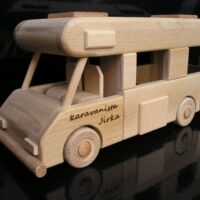 Campingfahrzeug Holzgeschenk