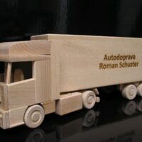 Truck Geschenk für Lkw-Fahrer mit Flaschenhalter