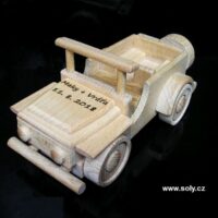 Holz Militärgeschenk US Jeep Spielzeug