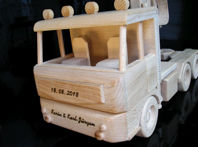 Forstfahrzeug Holzmodell Geschenke für Fahrer