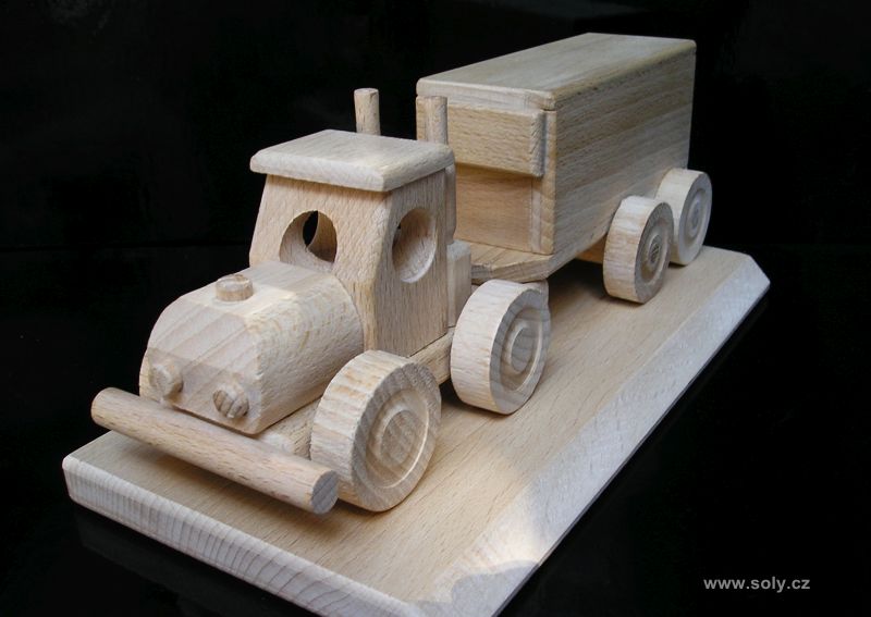 Holz-Truck Geschenke für LKW-Fahrer, Holzkamion