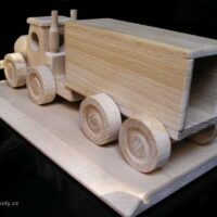 Holz-Truck Geschenke für LKW-Fahrer, Holzkamion