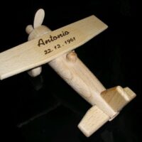 Geschenk-Modellflugzeug für Piloten Holzspielzeug