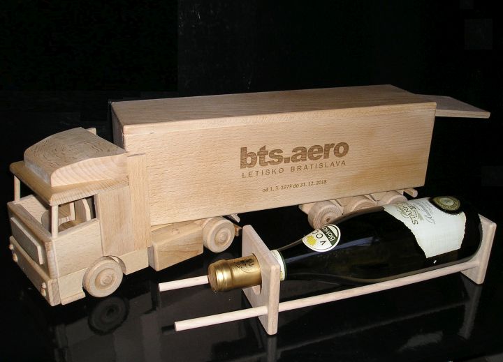 Truck Geschenk für Lkw-Fahrer Scania Flaschenhalter