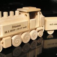 Dampflokomotive DR Holzspielzeug für Kinder