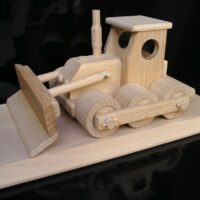 Bulldozer Geschenk für Fahrer zum Ruhestand