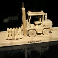 Gabelstapler als Mitarbeitergeschenke