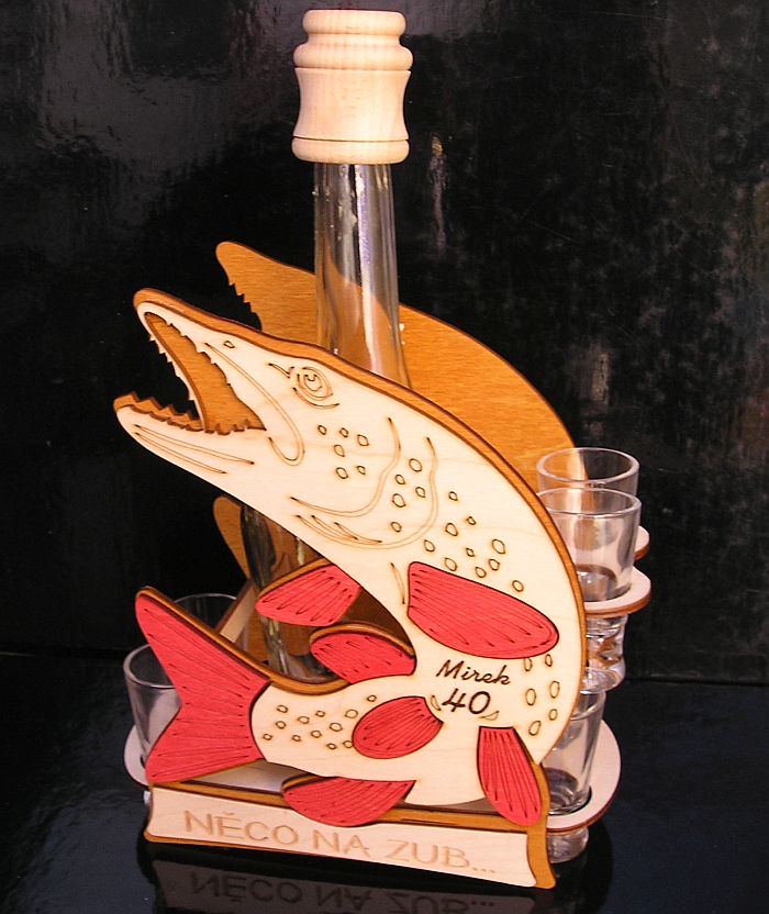 Geschenke für Angler Flasche Flasche