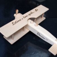 Holzflugzeuge Doppeldecker Geschenke