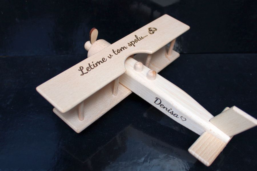Holzflugzeuge Doppeldecker Geschenke