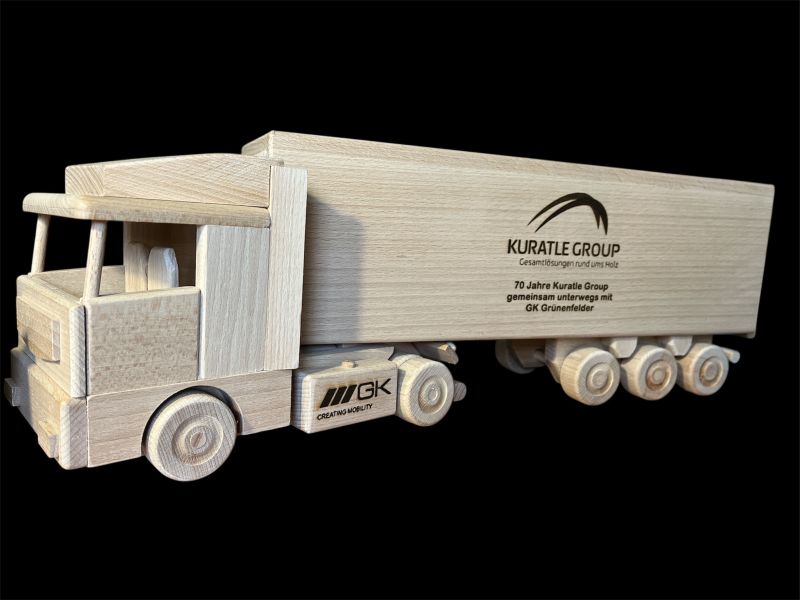 LKW Fahrer Geschenk Holztruck
