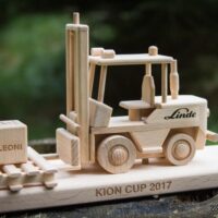 Geschenke für Lageristen, Logistiker – Gabelstaplermodell zur Pension
