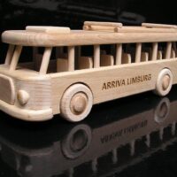 Bus Geschenk für Busfahrer mit personalisierter Gravur