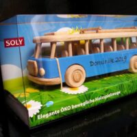 Spielzeugbus Blau