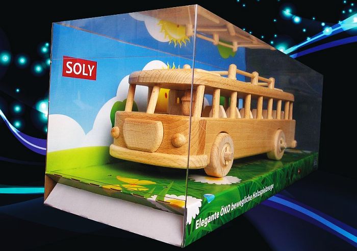 Holzgeschenke Bus für Busfahrer und Mitarbeiter Verkehrsunternehmen