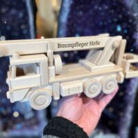Geschenke Elektriker Monteur Hubarbeitsbühne Holzspielzeug