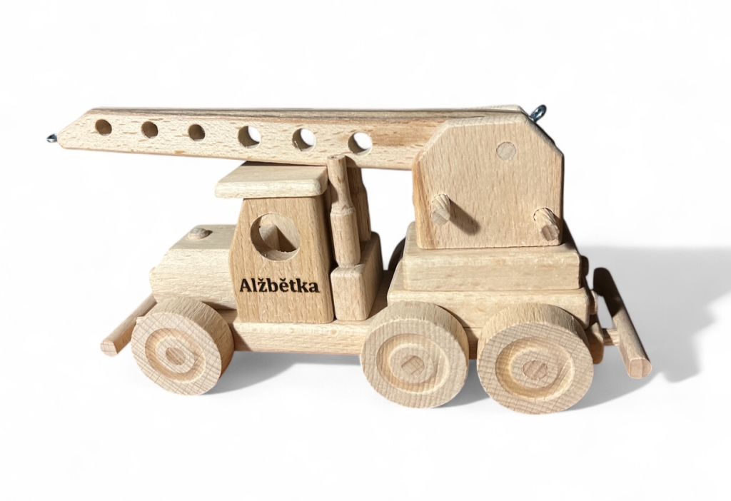 Kran Spielzeug Kinder Holzgeschenke