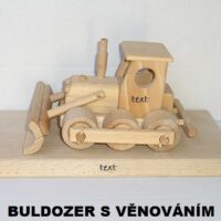 Geschenk für Bulldozerfahrer Modell Bulldozer