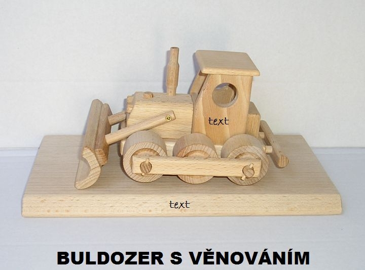 Geschenk für Bulldozerfahrer Modell Bulldozer