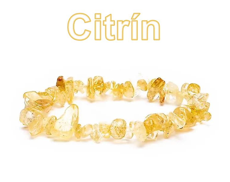 Citrin Armband aus natürlichen Mineralien