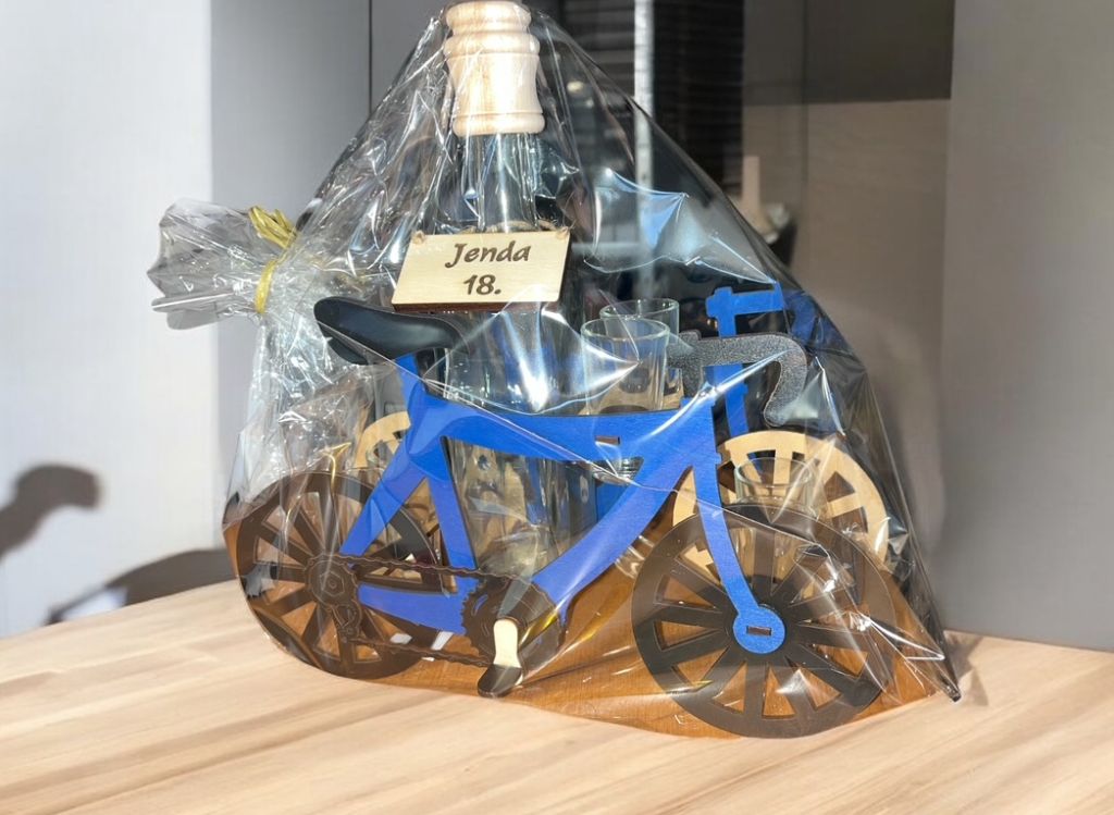 Fahrradgeschenke Flasche für Radfahrer