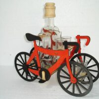 Radfahrer Geschenkflasche 0,5 l + Schnapsgläser