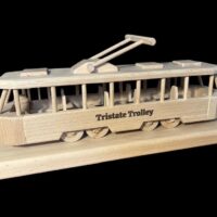 Straßenbahn-Modelle zum Geburtstag für Fahrer