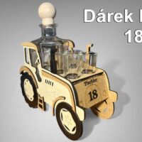 Geschenk für Traktorfahrer Flasche Modell